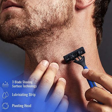 Mario Lopez Ultimate Grooming Set 10-Piece Hair, Beard & Body Grooming Kit + Disposable Razors