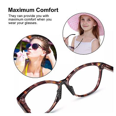 Anti-slip Silicone Stick On Nose Pads 1 Pair