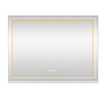 VANITII Hollywood Mirror With Light Bulbs 32''x23'' Bluetooth Spearker Wall Mount