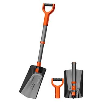 AstroAI 39" Folding Extendable Snow Shovel For Car, Outdoor