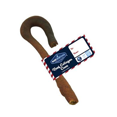 Barkworthies 7-9" Collagen Cane Dog Chew 3-Pack