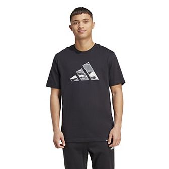 Men's adidas Camouflage 3-Bar Logo Graphic Tee