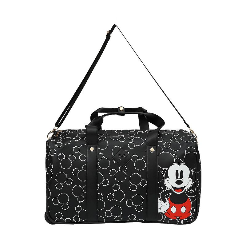 Disney's Mickey Mouse 21-in. Softside Wheeled Duffel Bag, Black