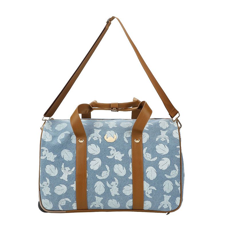Disney's Stitch 21-Inch Wheeled Duffel Bag, Blue