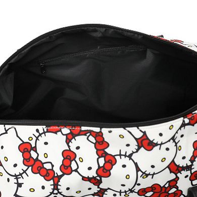Hello Kitty Allover Print 18-Inch Wheeled Duffel Bag