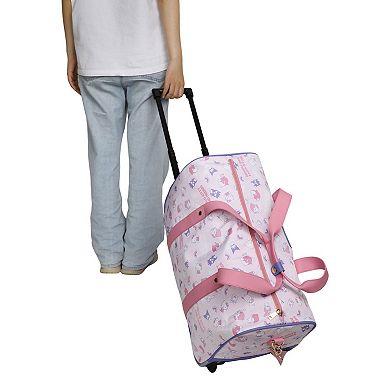 Hello Kitty 18-Inch Softside Wheeled Duffel Bag