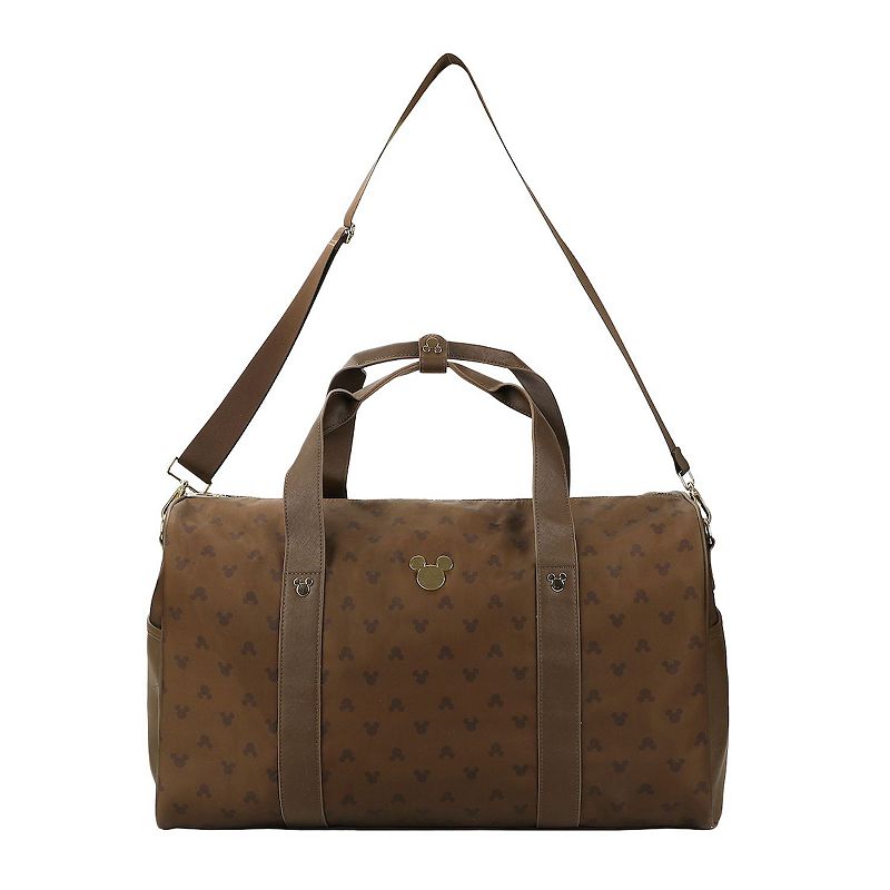Disney's Mickey Mouse Ears 18-Inch Softside Duffel Bag, Brown