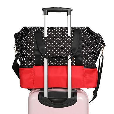 Disney's Mickey Mouse Peeking 18-Inch Softside Wheeled Duffel Bag