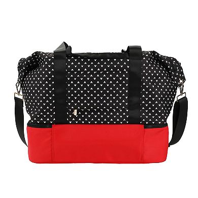 Disney's Mickey Mouse Peeking 18-Inch Softside Wheeled Duffel Bag
