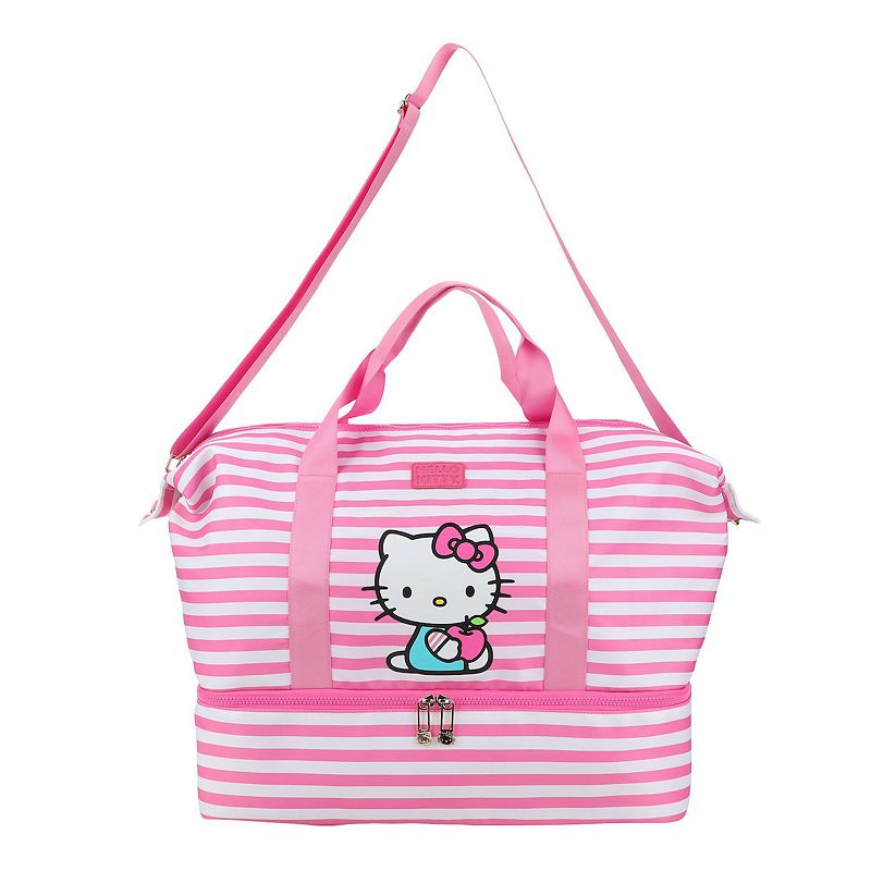 Hello Kitty 18-in. Softside Wheeled Duffel Bag, Pink