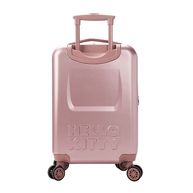 Hello Kitty Plaid 20-Inch Carry-On Hardside Spinner Luggage