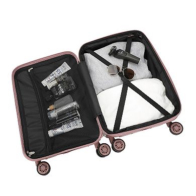 Hello Kitty Plaid 20-Inch Carry-On Hardside Spinner Luggage