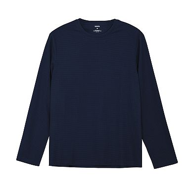Men's Sonoma Goods For Life® Supersoft Waffle Long Sleeve Crewneck Pajama Shirt