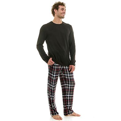 Men's Sonoma Goods For Life® Supersoft Ribbed 2-pc. Pajama Top & Pajama Pant Set
