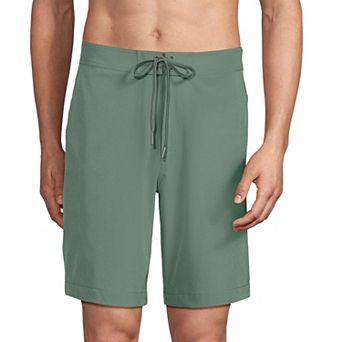 Men's Lands' End Quick Dry 9 in Board Shorts
