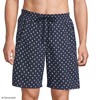 Men's Lands' End 9-inch Volley Swim Trunks