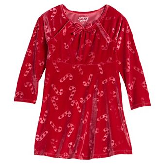 Toddler & Girls 2-12 Jumping Beans® Physical Adaptive Velour Dress