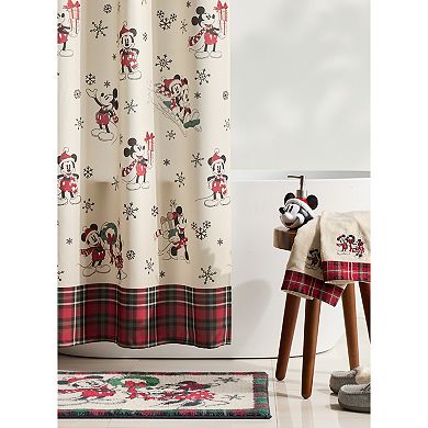 Disney's Mickey & Minnie Mouse Plaid Shower Curtain by St. Nicholas Square®