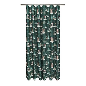 St. Nicholas Square® Peanuts Snoopy Holiday Shower Curtain