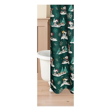 St. Nicholas Square® Peanuts Snoopy Holiday Shower Curtain