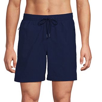 Men's Lands' End Volley Hydroliner Swim Trunks