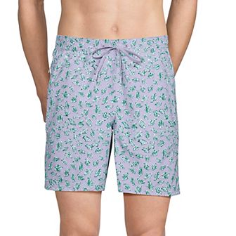 Men's Lands' End Volley Hydroliner Swim Trunks