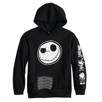 Boys 8-20 Disney's The Nightmare Before Christmas Jack Skellington Head Graphic Hoodie