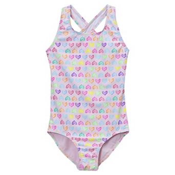 Girls 2-16 Lands' End Chlorine Resistant One-Piece Swim Suit