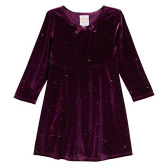Baby & Toddler Girls Jumping Beans® Velour Dress