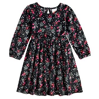Baby & Toddler Girl Jumping Beans® Corded Velour Dress