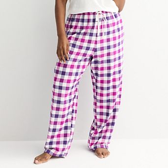 Plus Size Sonoma Goods For Life® Cozy Pajama Pants