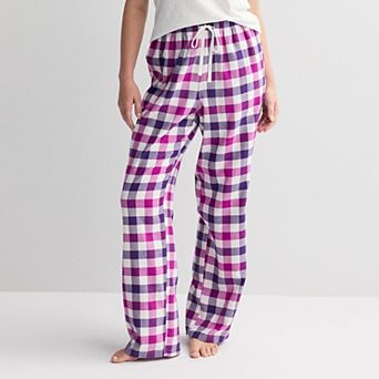 Women's Tall Sonoma Goods For Life® Cozy Flannel Pajama Pants