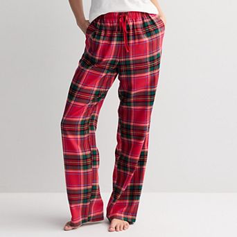 Women's Tall Sonoma Goods For Life® Cozy Flannel Pajama Pants