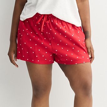 Women's Sonoma Goods For Life® Flannel Pajama Boxer Shorts