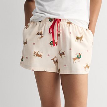 Women's Sonoma Goods For Life® Flannel Pajama Shorts