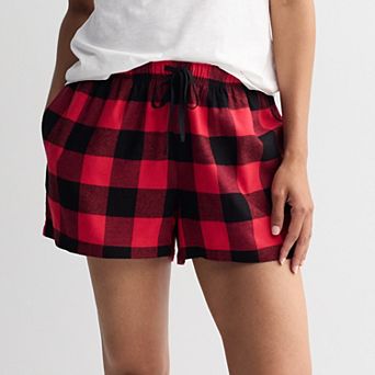 Women's Sonoma Goods For Life® Flannel Pajama Shorts