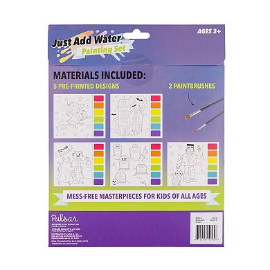 Pulsar 5-pc. Spooky Doodles Just Add Water Painting Activity Set