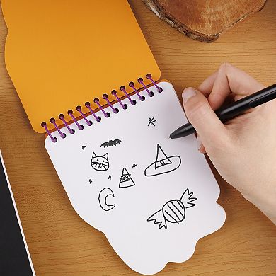 Pulsar Halloween Themed Shaped Spiral Journal - Styles May Vary