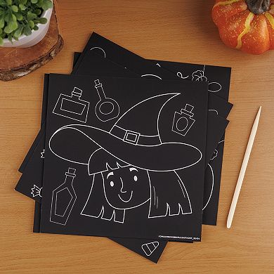 Pulsar 5-pc. Glow Etch Scratch Art Set - Halloween Edition
