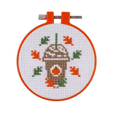 Pulsar Pumpkin Spice Latte Cross Stitch Complete Kit