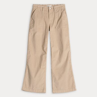 Women's Sonoma Goods For Life® Corduroy Utility Wide Leg Pants