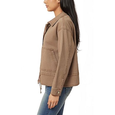 Juniors' WallFlower Relaxed Utility Jacket