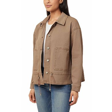 Juniors' WallFlower Relaxed Utility Jacket