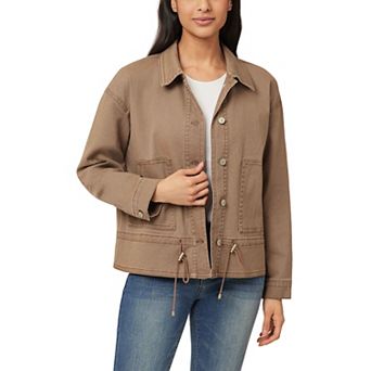 Juniors' WallFlower Relaxed Utility Jacket