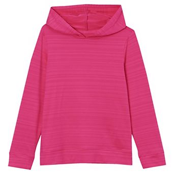 Kids 2-20 Lands' End Long Sleeve UPF 50 Hoodie Swim Top