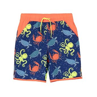 Boys 6-20 Lands' End Slim Stretch Hydroliner Swim Trunks