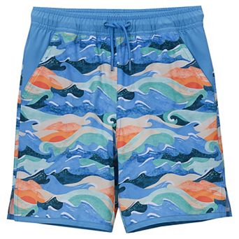 Boys 6-16 Lands' End Hydroliner Swim Trunks