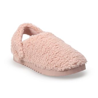 Women's Whitly Sherpa Open Back Slip-On Clogs With Back Strap