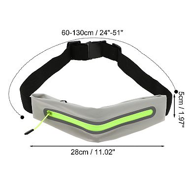 1 Pc Single Pocket Running Waist Pack for Hiking Gym