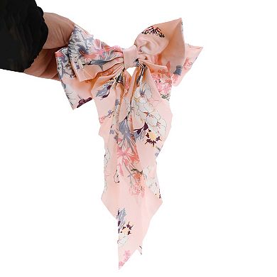 Bow Flower Ribbon Hair Clips 1 Pc